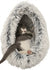 Trixie Kattenmand Iglo Harvey Grijs / Wit-Zwart 41X35X26 Cm