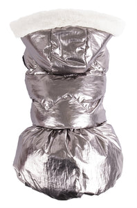 Martin Hondenjas Elite Lame Zilverkleurig Waterafstotend 35 CM