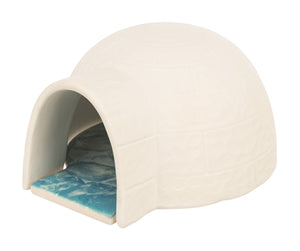Trixie Hamster Iglo Met Koelplaat Keramiek Wit 15X13X9 Cm