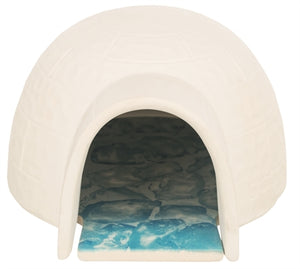 Trixie Hamster Iglo Met Koelplaat Keramiek Wit 15X13X9 Cm