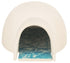 Trixie Hamster Iglo Met Koelplaat Keramiek Wit 15X13X9 Cm