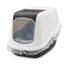 Savic Kattenbak Nestor Wit / Zwart 56X39X38,5 Cm