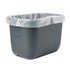 Savic Kattenbak Hop In Antraciet / Wit 58,5X39X39,5 Cm