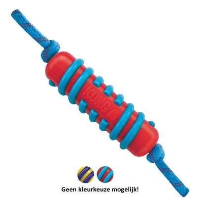 Kong Jaxx Brights Stick+Touw Assorti 35,5X6,5X6,5 CM