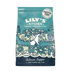 Lily's Kitchen Salmon Supper Salmon / Sweet Potato / Peas / Dill 1 KG