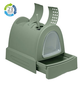Imac Kattenbak Zuma Met Schuiflade Groen 56X40X42,5 CM