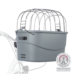 Trixie Stuur-Fietsmand Kunststof Grijs 42X30X39 CM TOT 5 KG