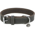 Trixie Halsband Hond Rustic Vetleer Grijs 57-66X3 CM