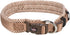 Trixie Halsband Hond Boho Extra Breed Met Ruit Karamel L-XL 56-62X2,5 CM