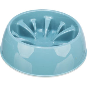 Trixie Voerbak Slowfeeding Kunststof / Tpr Assorti 16 Cm 300 Ml