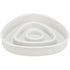 Trixie Voerbak Slowfeeding Kunststof / Tpr Grijs 15X15 Cm 350 Ml