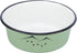 Trixie Voerbak Drinkbak Emaille / Rvs Groen 21X21 CM 1,9 LTR
