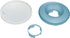 Trixie Slowfeeding Rocking Bowl Kunststof / Tpr Grijs / Blauw 23X23 Cm 500 Ml