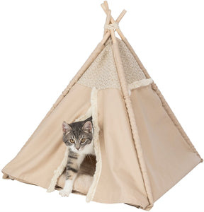 Trixie Kattenmand Tipi Boho Beige 55X55X65 Cm