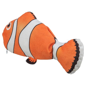 Trixie Spartel Vis Stof Catnip Oranje 26 Cm