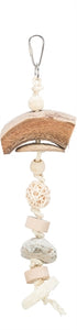 Trixie Natuurspeelgoed Kokosnoot / Rotan / Lavasteen Naturel 35 Cm