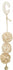 Trixie 3 Rotan Ballen Met Bel Aan Touw Naturel 24 Cm
