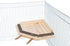 Trixie Landingsplaats Met Zitstokken Hout Naturel 19X19 Cm