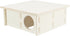 Trixie Knaagdierhuis 4 Kamers Onbehandeld Hout Naturel 30X30X12 CM