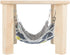 Trixie Schuilplaats Met Hangmat Sunny Assorti / Grijs 28X28X24 Cm