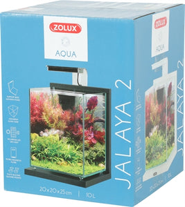Zolux Aquarium Kit Jalaya 2 Antraciet 10 LTR 20X20X25 CM