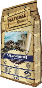 Natural Greatness Salmon Sensitive Medium 10 KG