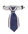 Croci Stropdas Hond Blauw 20-31 Cm