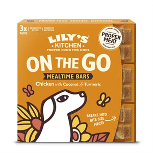 Lily's Kitchen Dog Adult Chicken On The Go Bars Multipack 3X2X40 GR