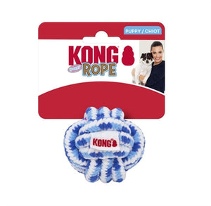 Kong Rope Ball Touwbal Puppy Assorti 7,5X5X5 CM