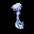 Kong Rope Stick Flostouw Puppy Assorti 29X6,5X5,5 CM