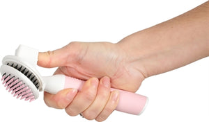 Zolux Anah Slickerborstel Soft Intrekbaar Roze / Wit 9X5,5X16,5 CM