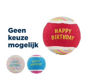 Rosewood Jolly Doggy Birthday Ballen 7X7X7 CM 3 ST