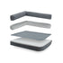 Madison Friends Hondenmand Royal Afritsbaar Grijs 80X60 CM