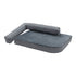 Madison Friends Hondenmand Royal Afritsbaar Grijs 80X60 CM