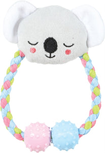 Zolux Puppy Tiny Pluche Koala Met Touw Grijs 15X10X3 CM