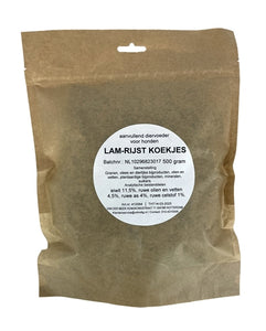 Dog Treatz Lam / Rijst Koekjes 500 GR