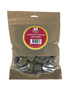 Dog Treatz Lam / Rijst Koekjes 500 GR