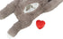 Trixie Pluche Luiaard Grijs Met Heartbeat Voor Puppy 34 CM