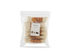 Petstyle Living Geperst Bot Wit Met Kip 16 CM 6 ST