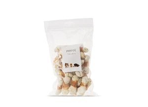Petstyle Living Geknoopt Bot Wit Met Kip 6,5-7,5 CM 25 ST