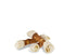Petstyle Living Geknoopt Bot Wit Met Eend 20-21 CM 6 ST