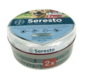 Bayer Seresto Teken- En Vlooienband Hond VANAF 8 KG 70 CM 2 ST