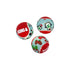 Kong Holiday Squeakair Bal Assorti 6,5X6,5X6,5 CM 6 ST