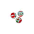 Kong Holiday Squeakair Bal Assorti 5X5X5 CM 6 ST