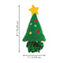 Kong Holiday Crackles Christmas Tree 15X9X5,5 CM