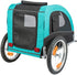 Trixie Hondenfietskar Limited Edition Zwart / Turquoise 75X63X68 CM TOT 22 KG