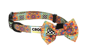 Croci Halsband Hond Sicily Met Afneembare Strik 32-50X2 CM