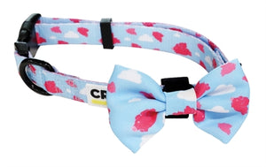Croci Halsband Hond Vliegende Varkens Met Afneembare Strik 32-50X2 CM