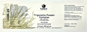 De Groene Os Trigonella Poeder Complex Hond / Kat 300 GR
