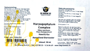 De Groene Os Harpagophytum Complex Hond / Kat 50 ML